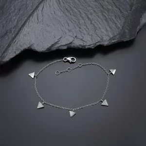 925 Sterling Silver Arrow Leaf Pendant