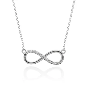 925 sterling silver infinity pendant